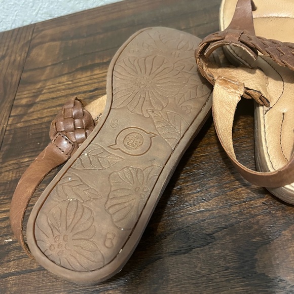 Born brown leather sandals - Picture 3 of 6